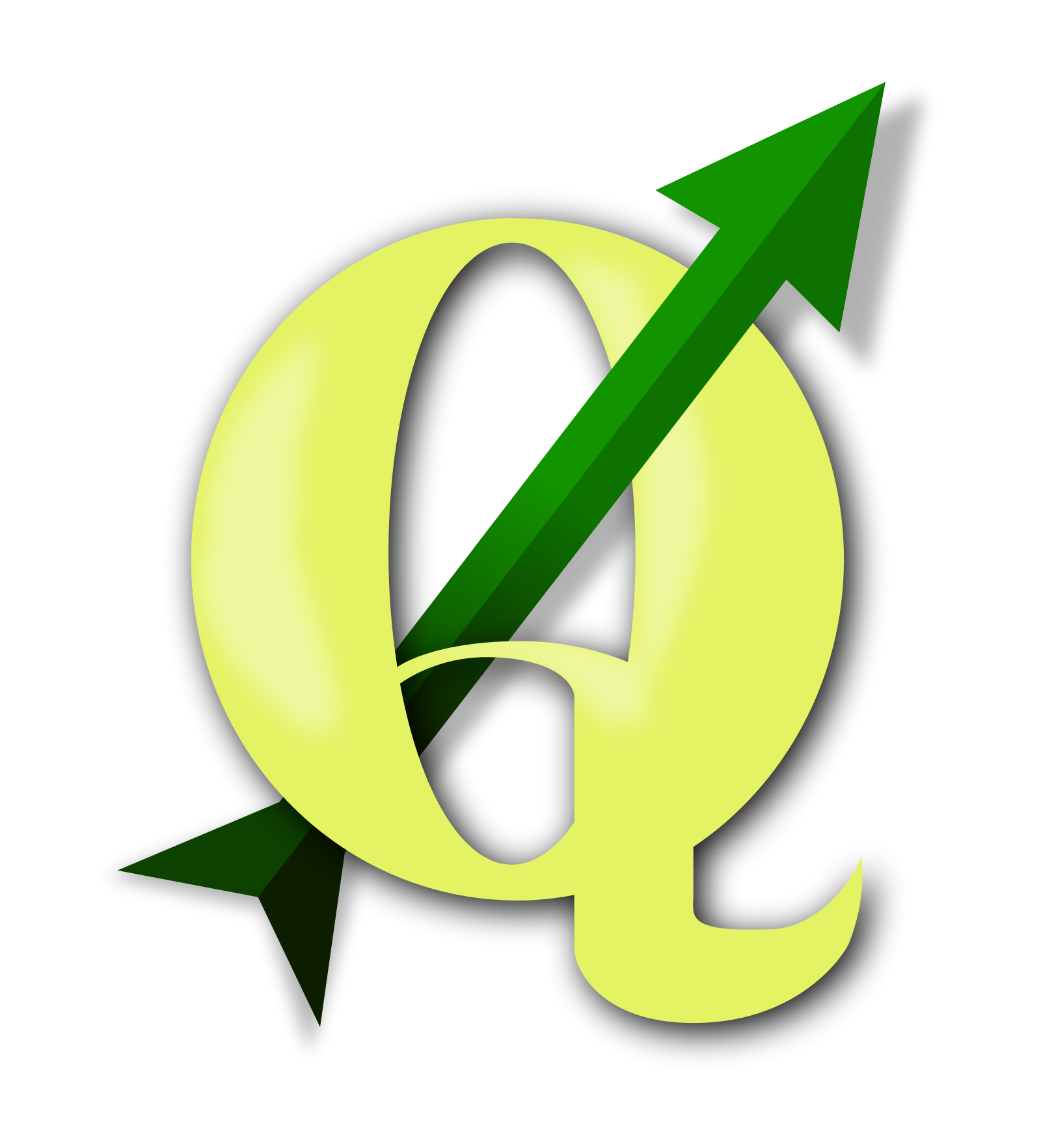 Logo of QGIS software